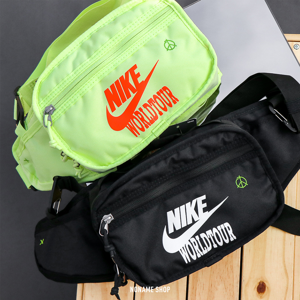 NIKE Worldtour 世界 多功能 腰包 包包 黑