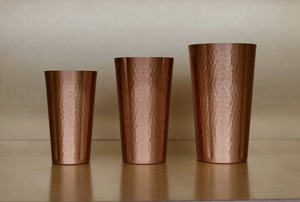 純銅製銅杯 | 花