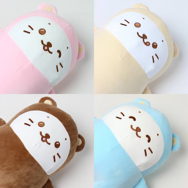 Sirotan 絨毛抱枕-熊愛泥 茶色 30cm