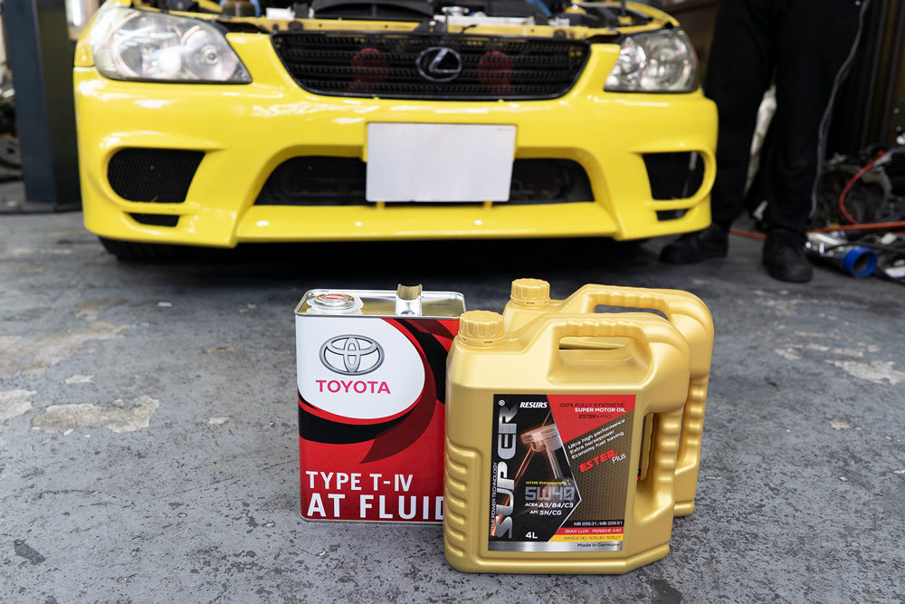 lexus is200 ho lung motor super ester plus 5w40 motor oil at transmission fluid toyota