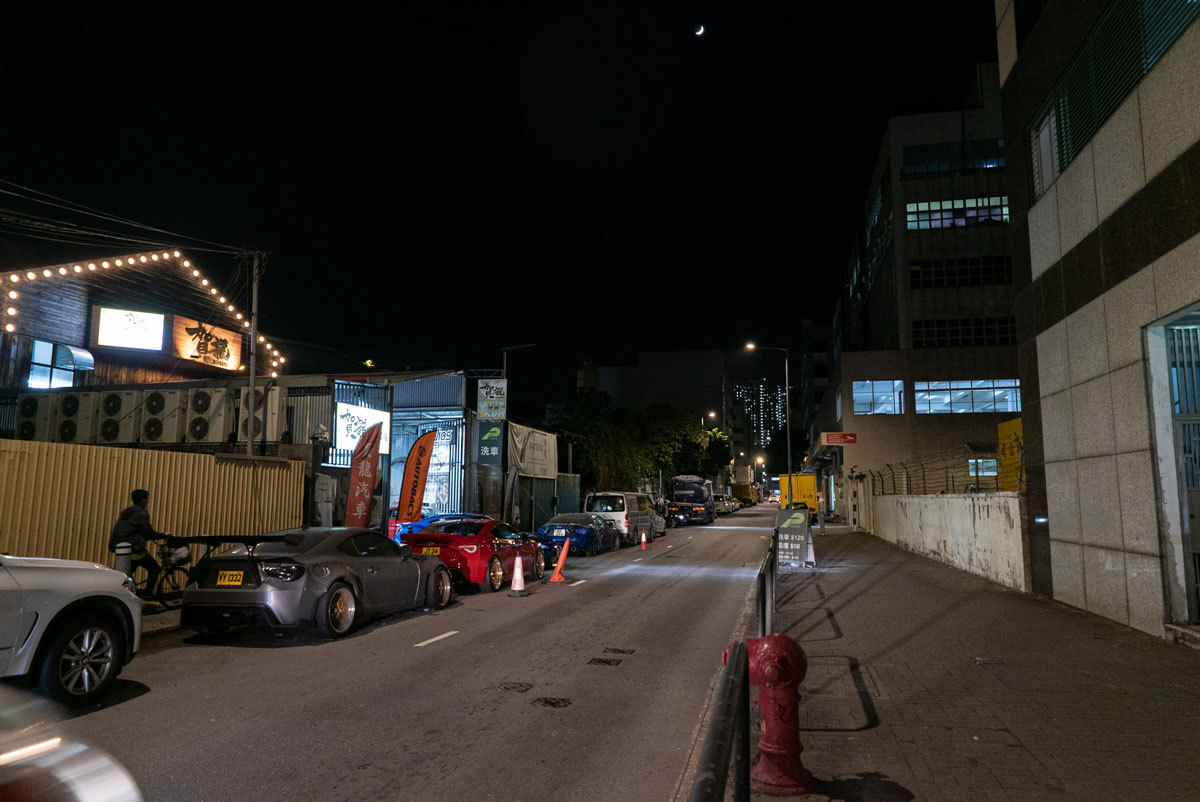 ho lung motor night 賀龍汽車維修 夜晚