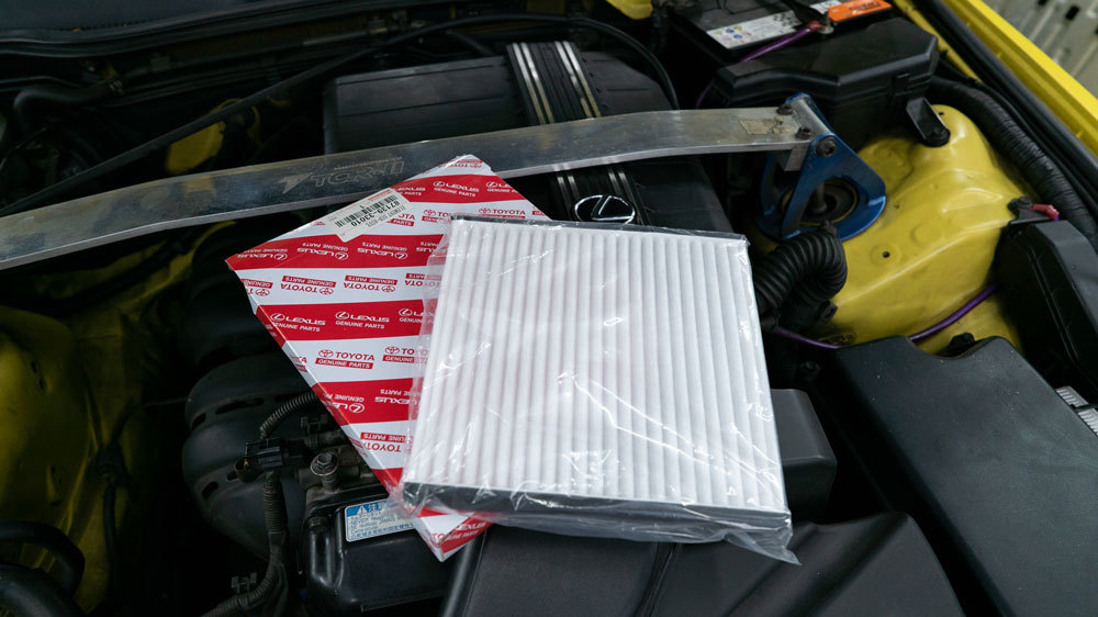is200 cabin air filter replacement 更換 AC 風隔