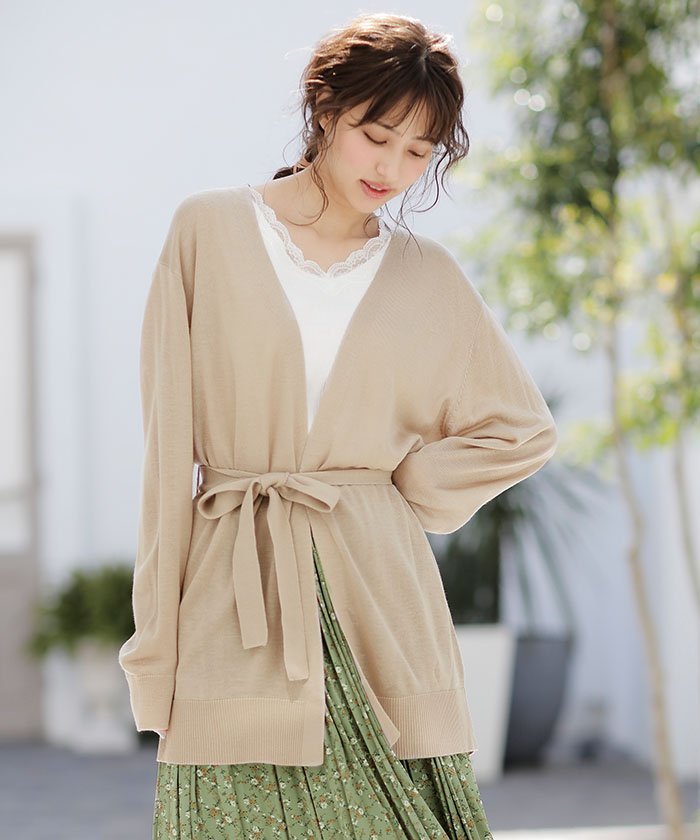 現貨｜[SALE] 日本開胸長多外套（附腰帶）