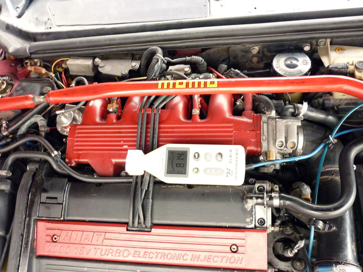 fiat coupe 1995 red shek kong 石崗汽車零件行 sound test