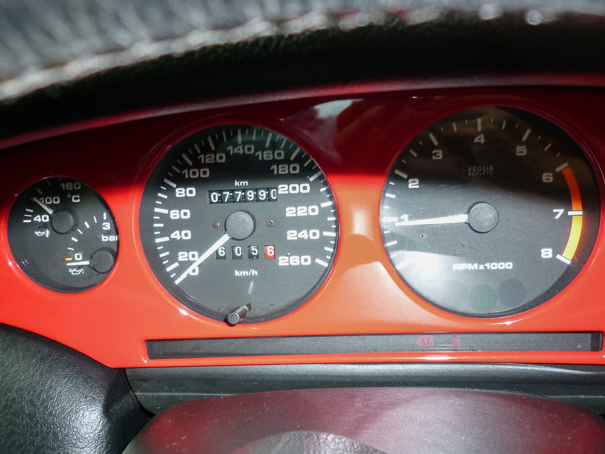 fiat coupe 1995 dashboard
