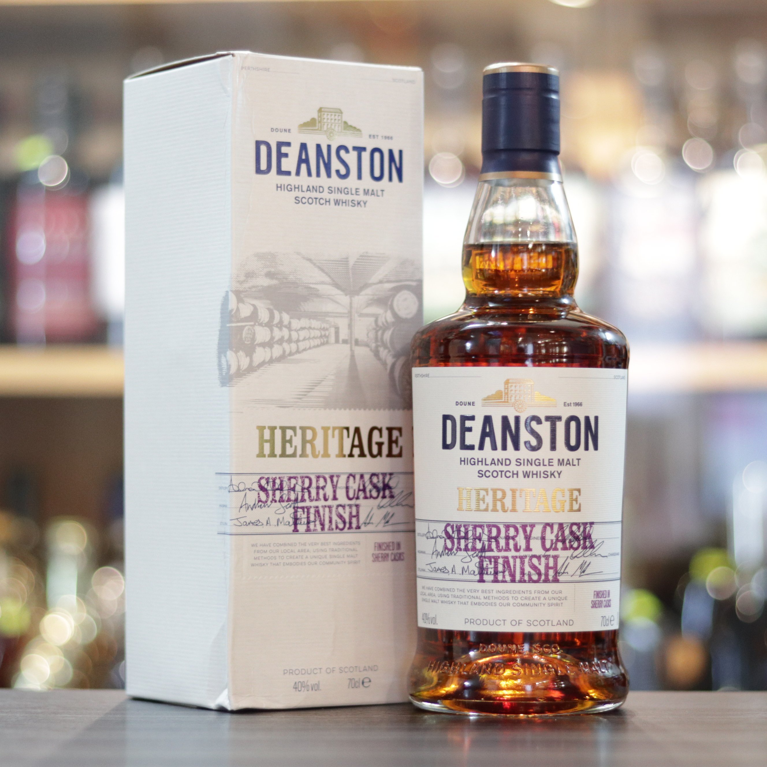 Deanston Sherry Cask Finish Heritage - 70cl/40%