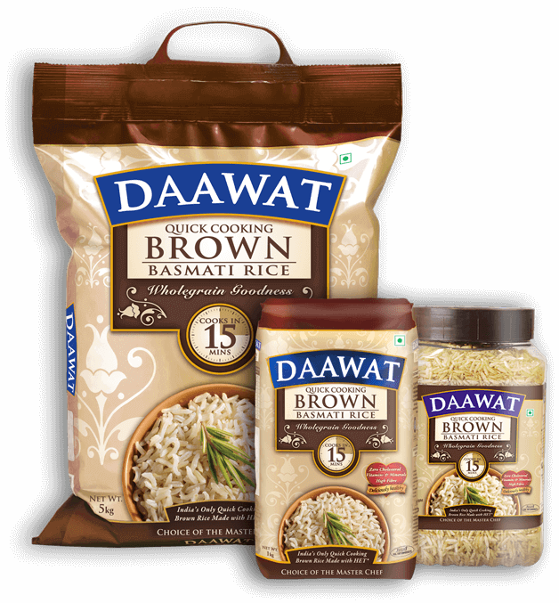 Daawat Brown Basmati Rice 5kg