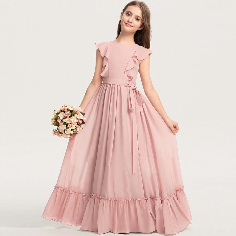 法式優雅少女表演禮服