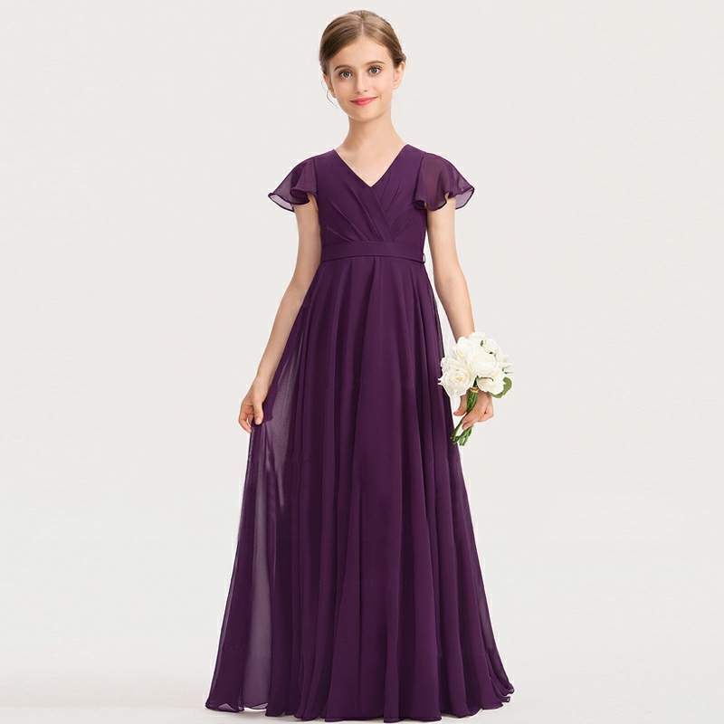 浪漫雪紡飄逸禮服