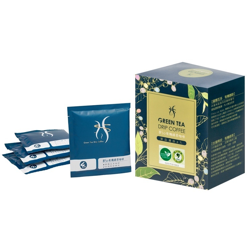 享So有機綠茶咖啡(濾掛)
