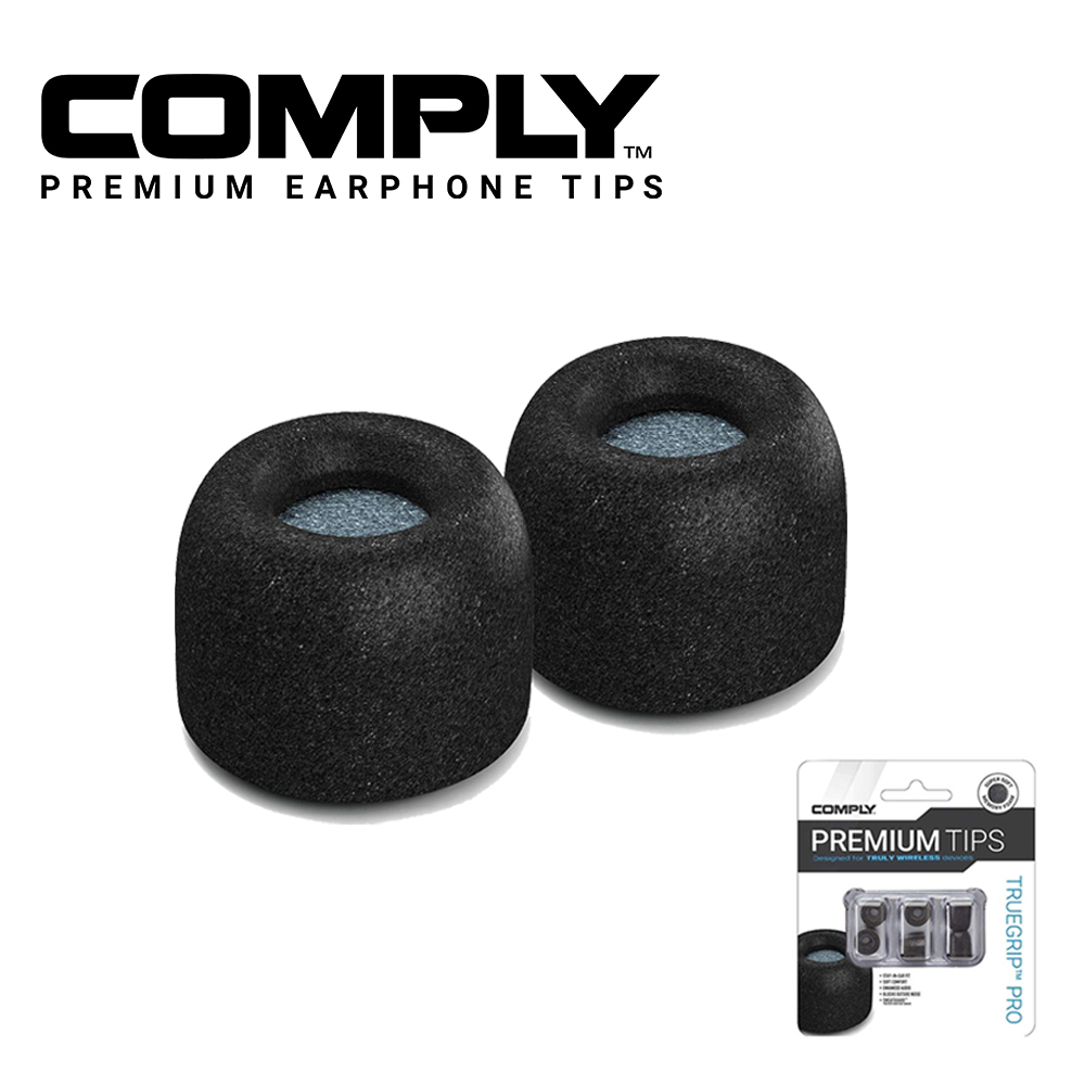 Comply | TRUEGRIP PRO 真無線科技泡綿耳塞 | 含濾網 防汗設計