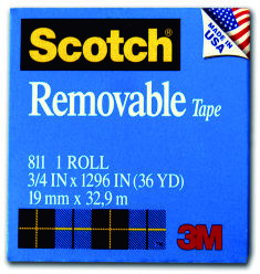 3M 811 可撕貼膠紙