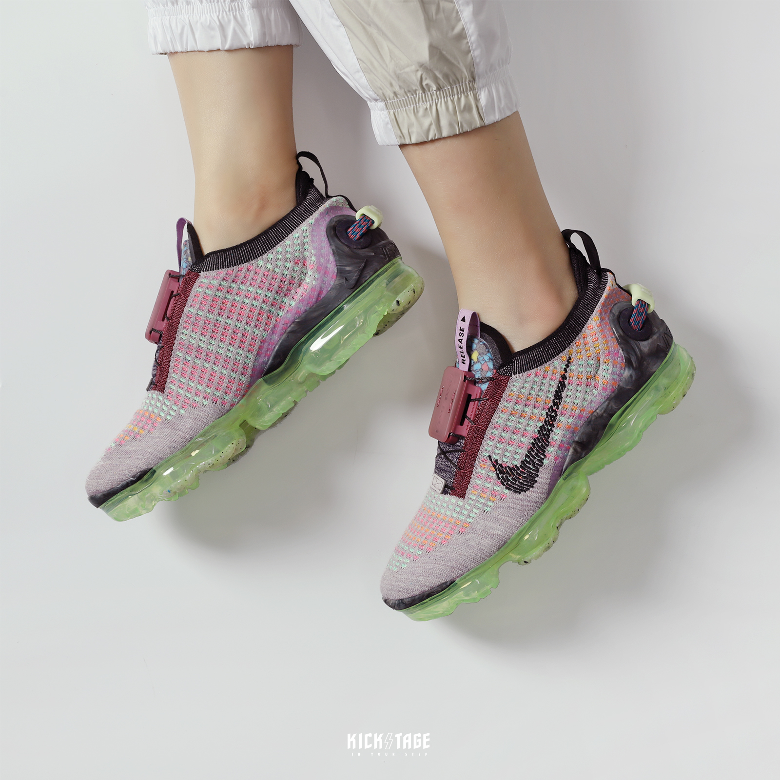 女鞋NIKE AIR VAPORMAX 2020 FK 桑葚莓果環保材質垃圾回收編織氣墊慢跑