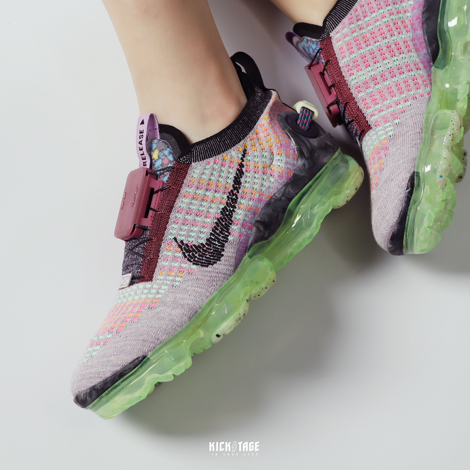 女鞋NIKE AIR VAPORMAX 2020 FK 桑葚莓果環保材質垃圾回收編織氣墊慢跑