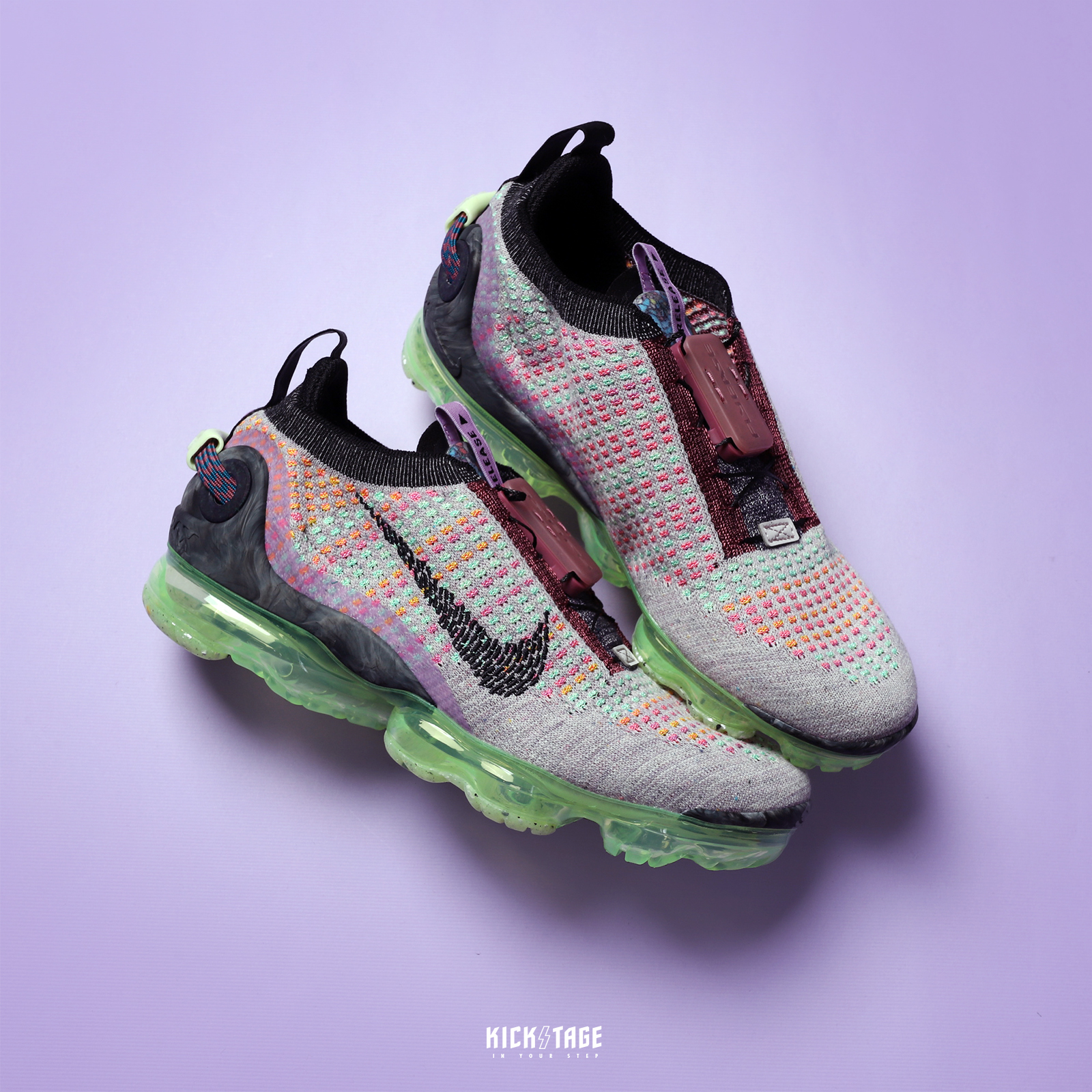 女鞋NIKE AIR VAPORMAX 2020 FK 桑葚莓果環保材質垃圾回收編織氣墊慢跑