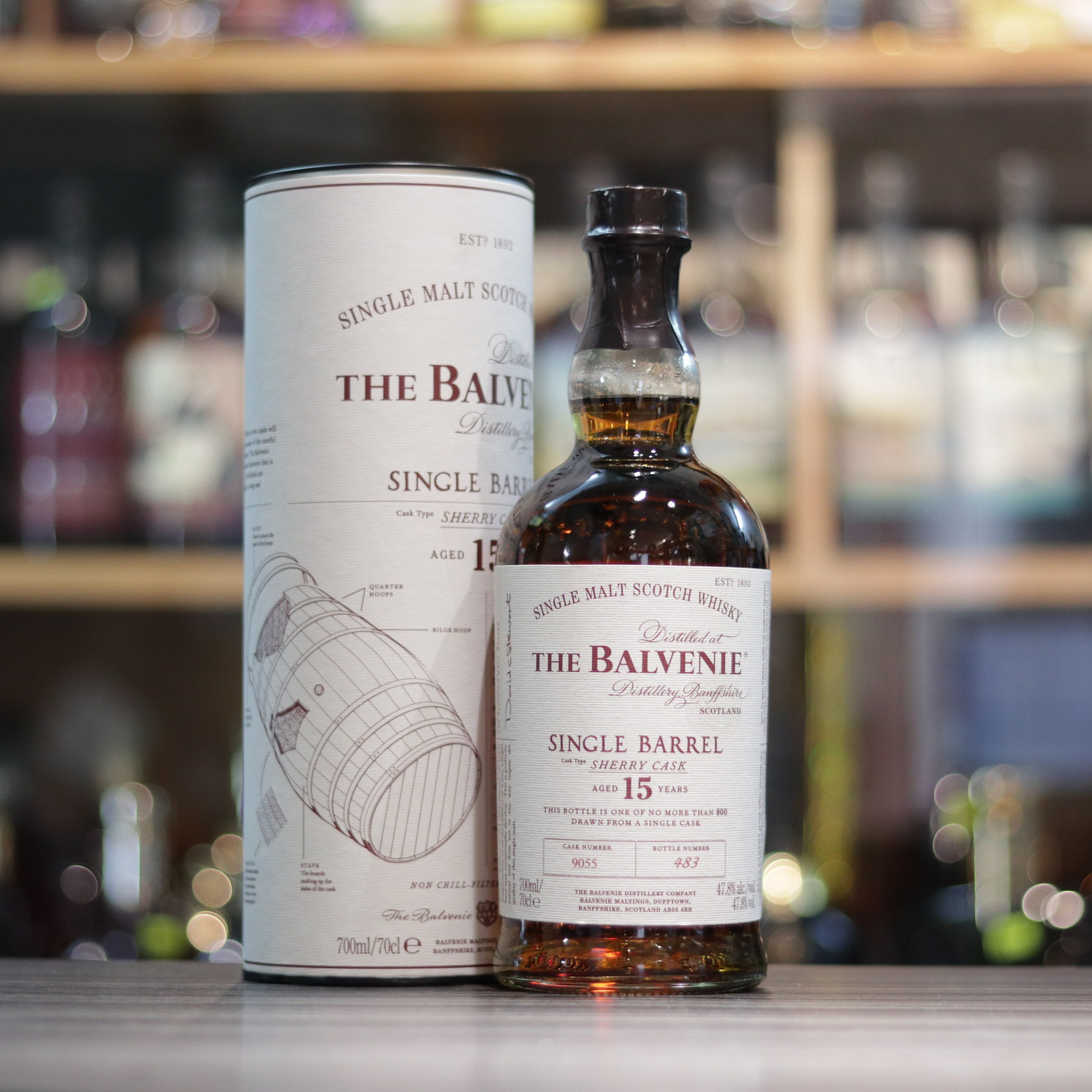 Balvenie 15 YO Single Barrel Sherry Cask - 70cl/47.8%