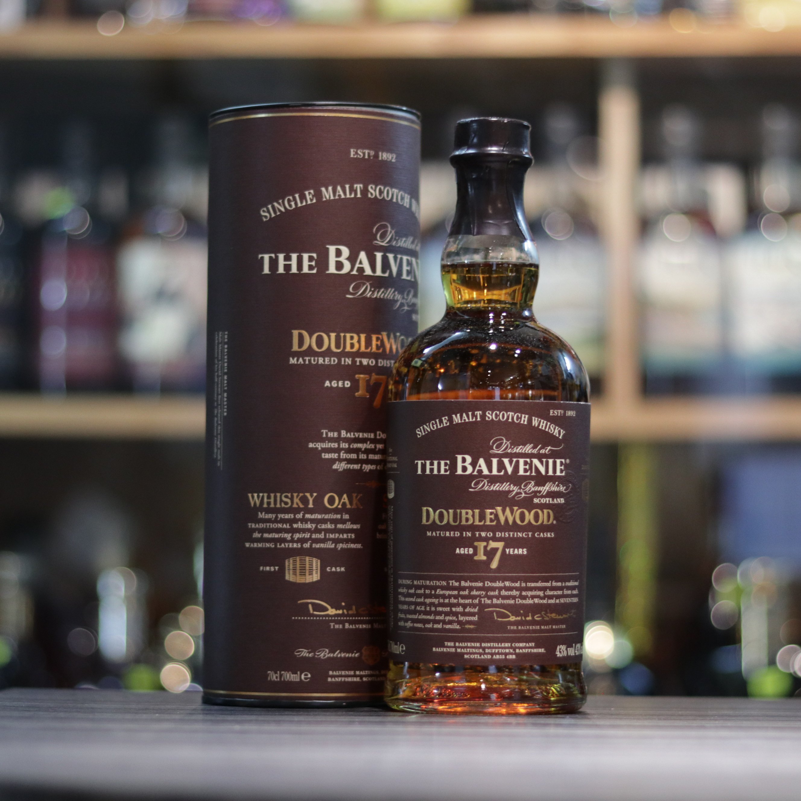 Balvenie 17 Year Old Doublewood - 70cl/43%