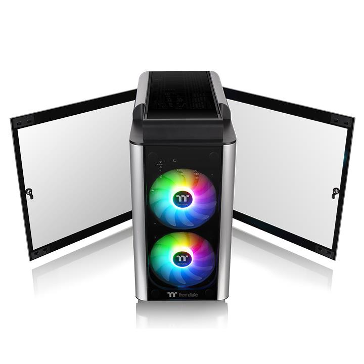 米特3C數位–曜越 Level 20 GT ARGB高直立式強化玻璃機殼/CA-1K9-00F1WN-02