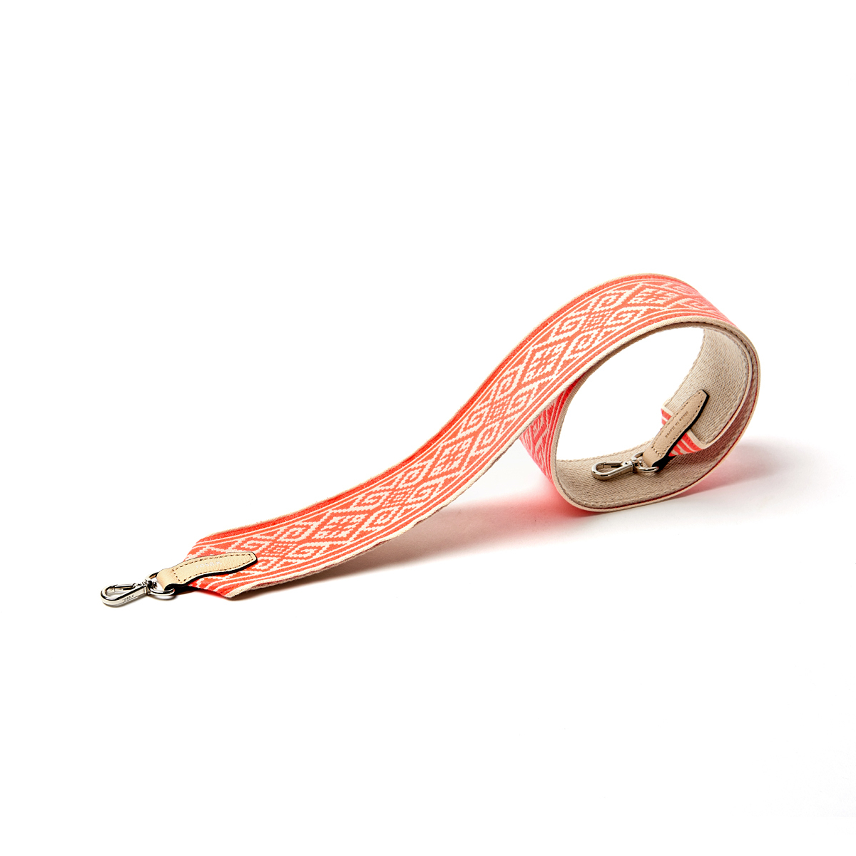 rosa.K ETHNIC WEBBING STRAP ORANGE