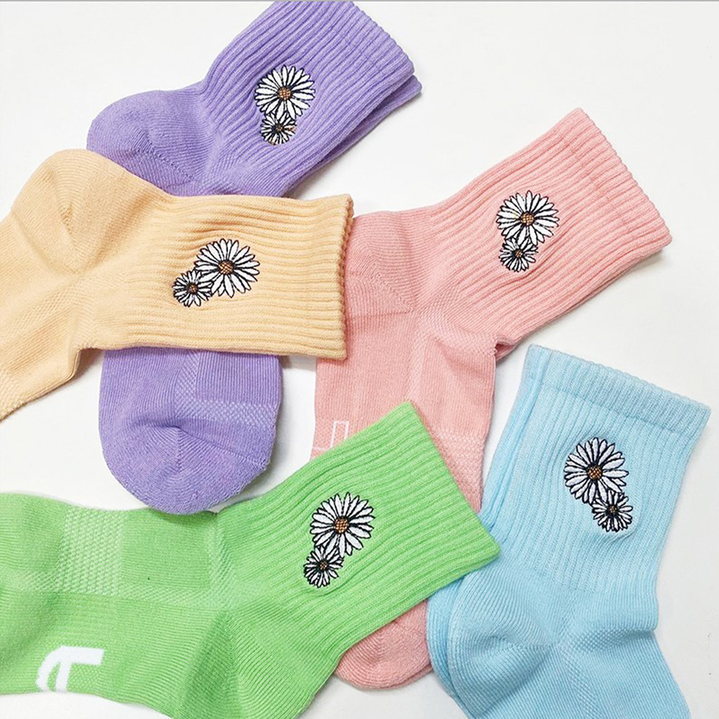 Best Foot Friend BFF 小雛菊 雛菊 長襪 短襪 襪子 八色