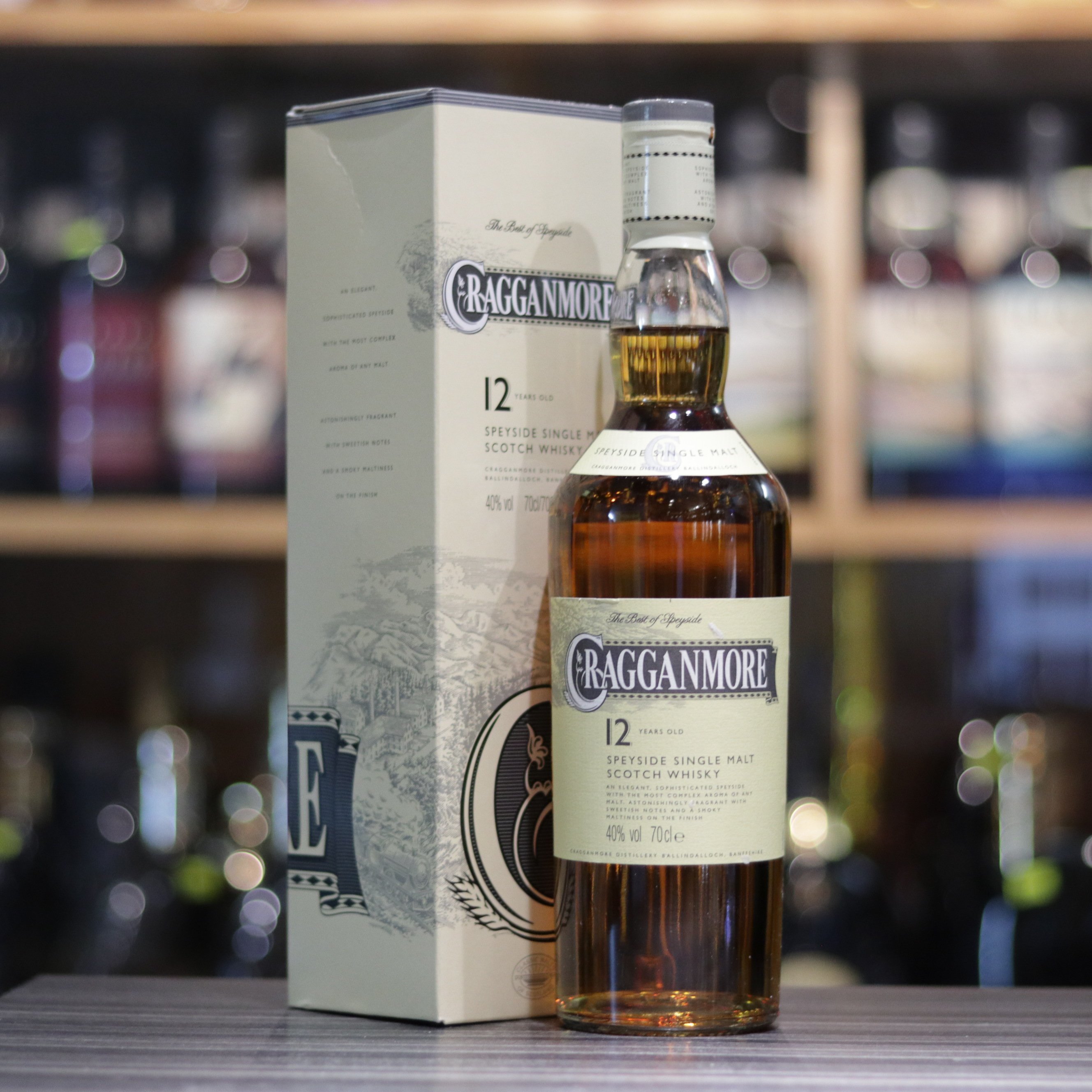 Cragganmore 12 Year Old - 70cl/40%
