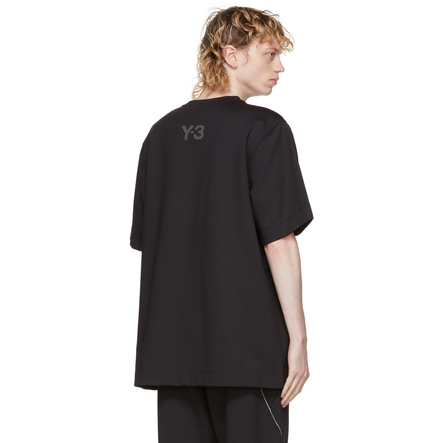 【 Y-3 M CH1 SS TEE 胸前反光條太空棉短TEE - 黑 】