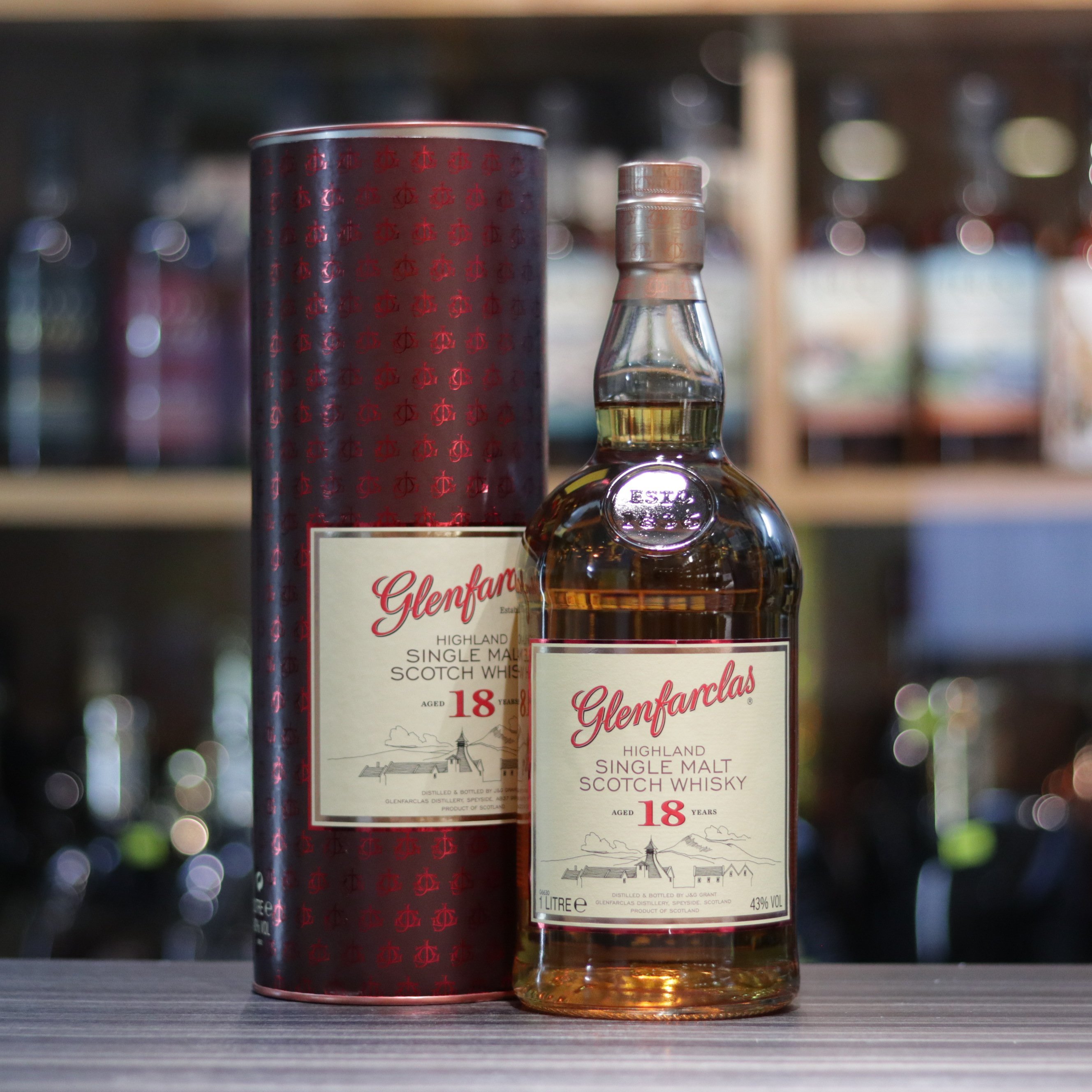 Glenfarclas 18 Year Old - 100cl/43%
