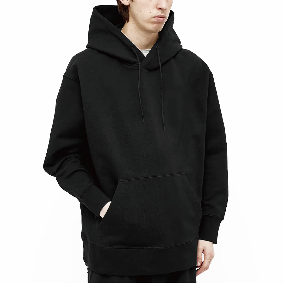 【 Y-3 M 3STP HOODIE 經典三條紋帽TEE - 黑 】