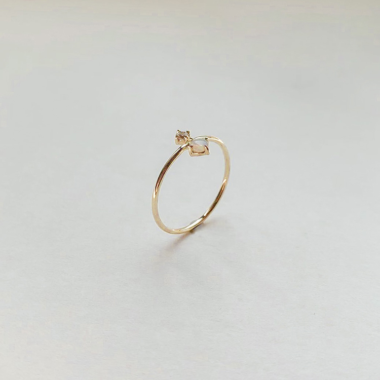 K9 / 波粼人魚星環戒指