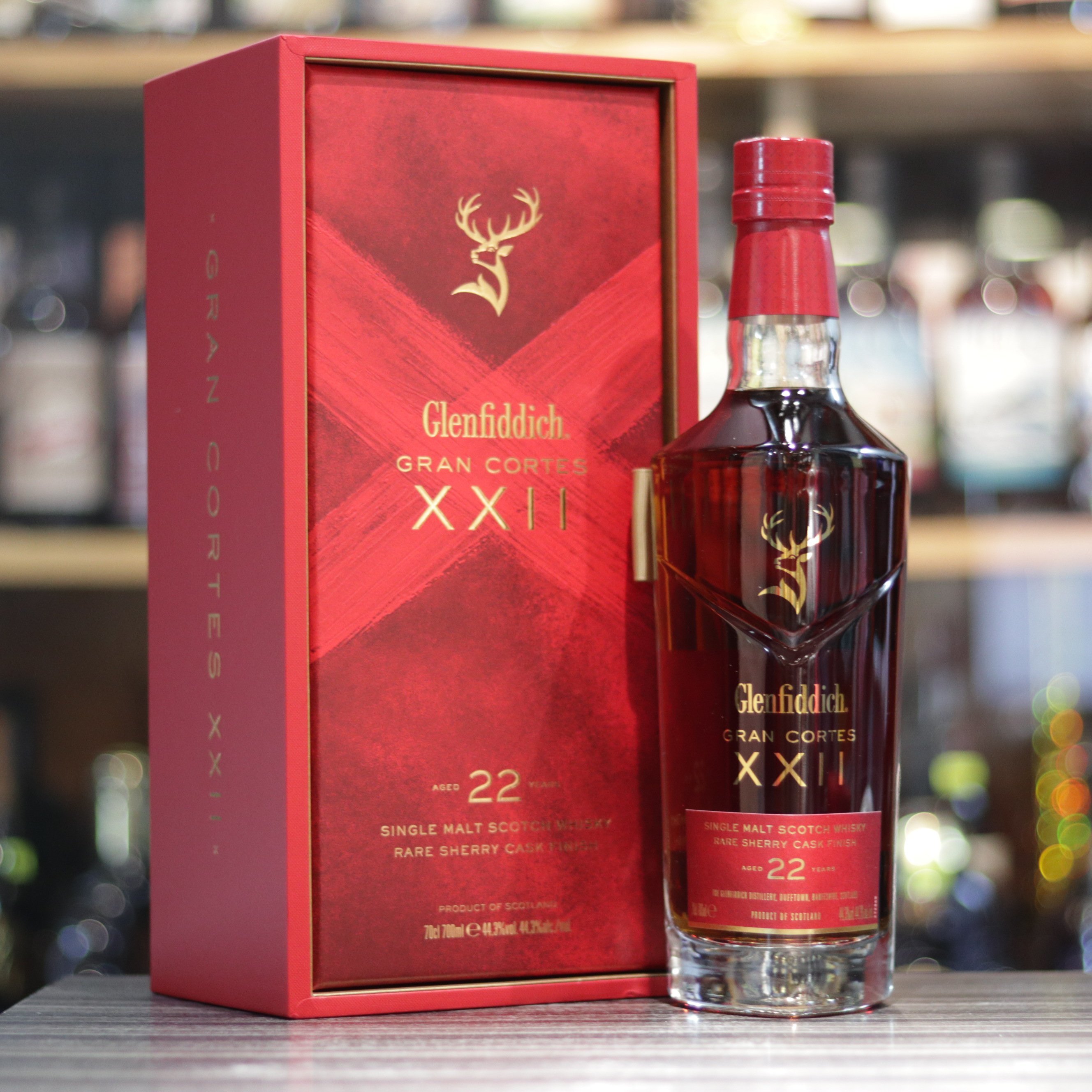 Glenfiddich 22 Year Old Gran Cotes Sherry Cask Finish - 70cl/43%