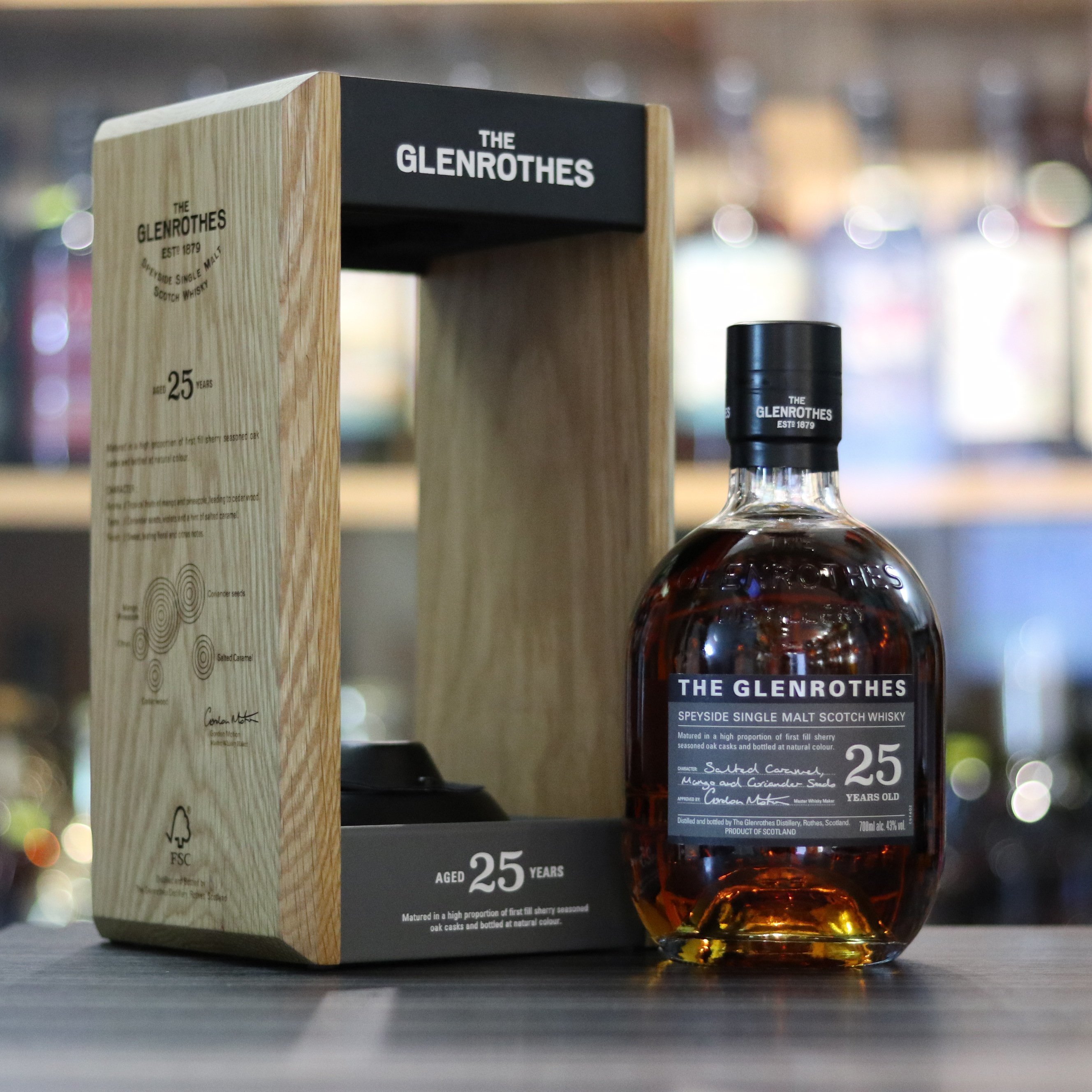 Glenrothes 25 Year Old - 70cl/43%