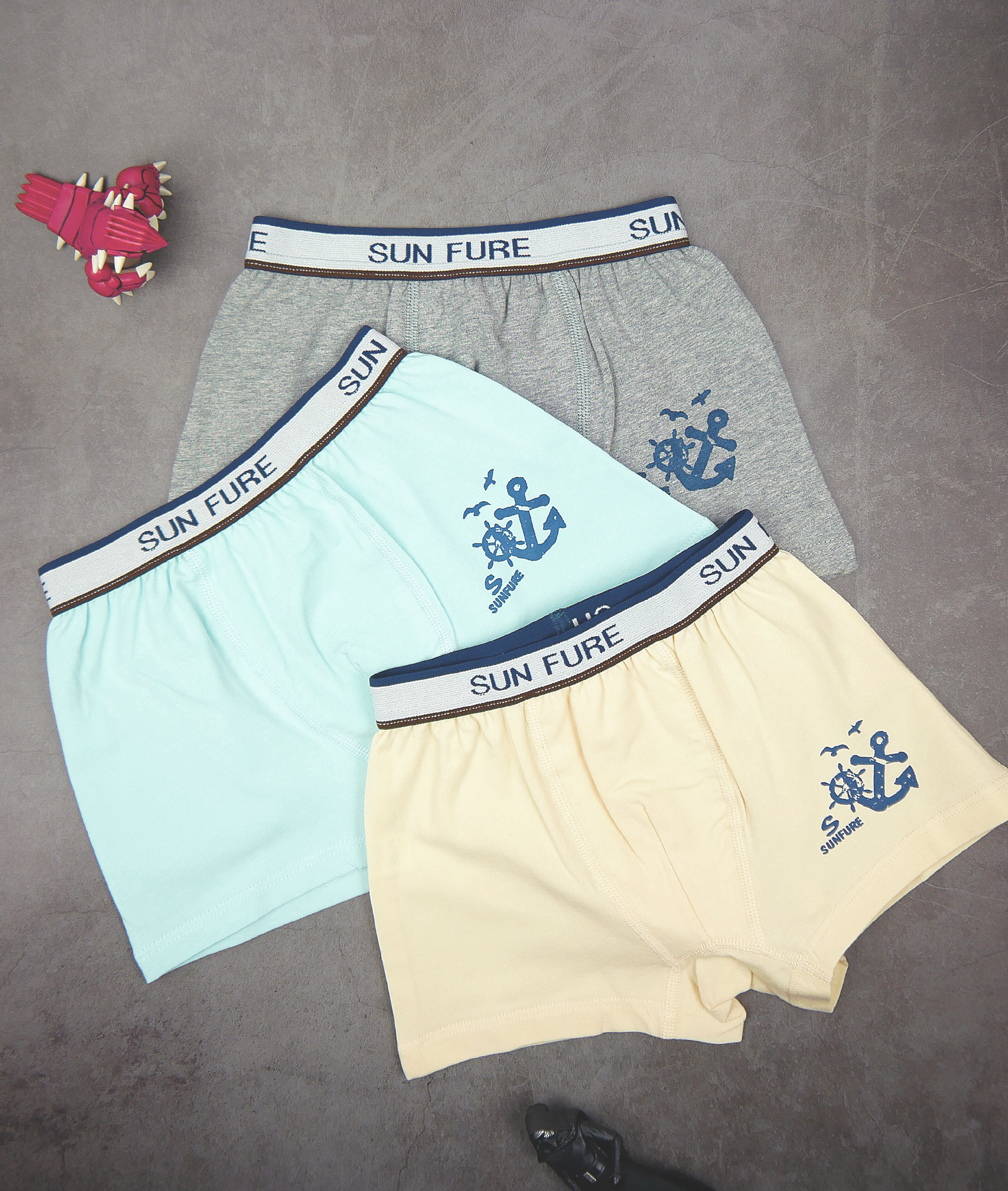 小三福 三福 男童平口褲 （3件組）