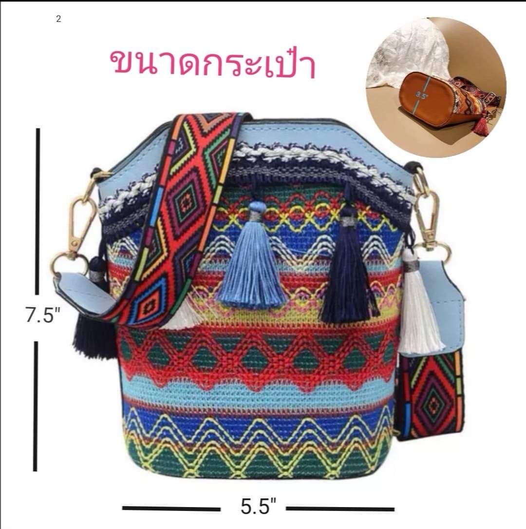 泰國直送夏日配搭手工民族袋