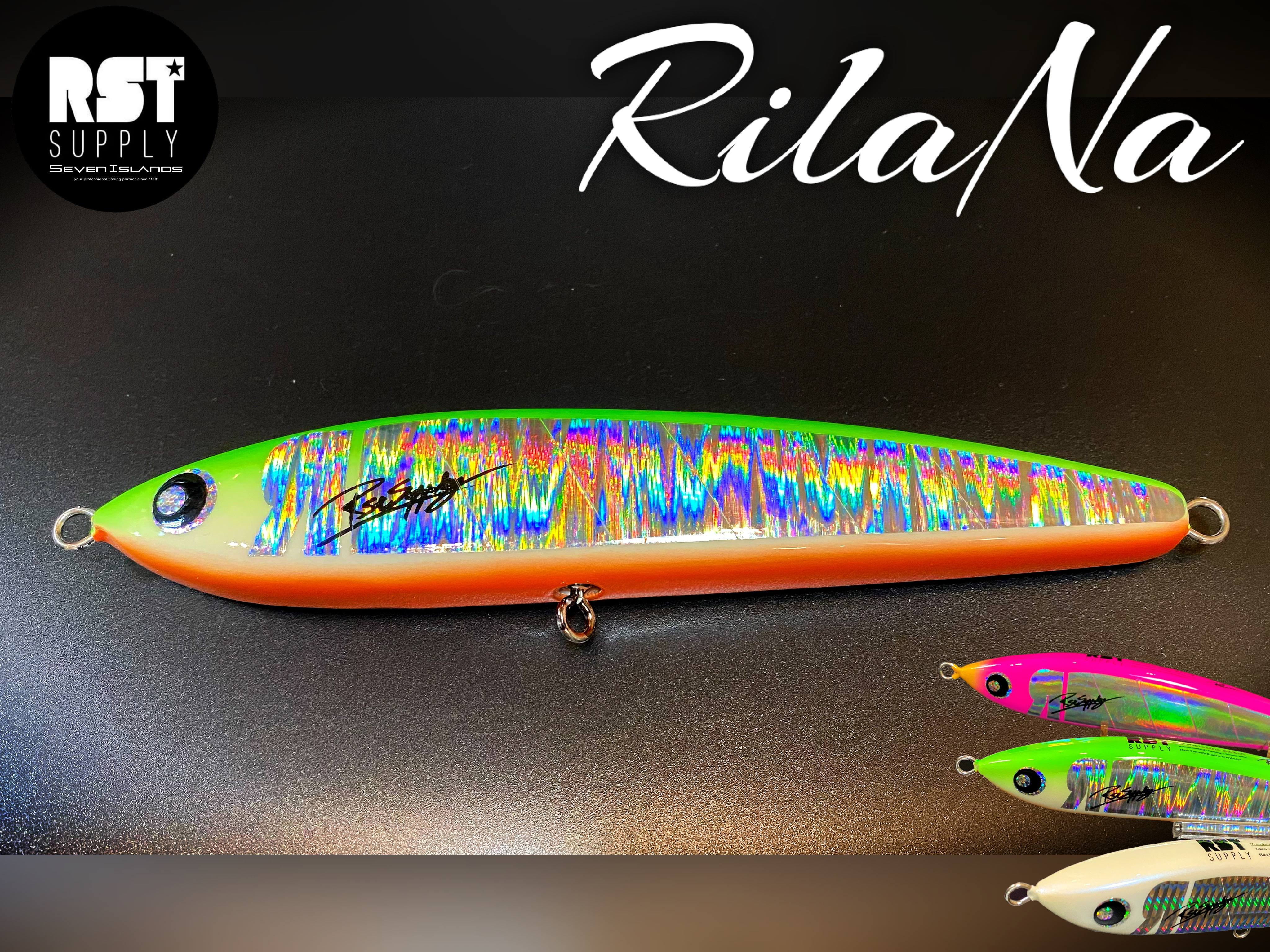 RST SUPPLY RilaNa 180 HAND-MADE CASTING WOOD LURE Speci