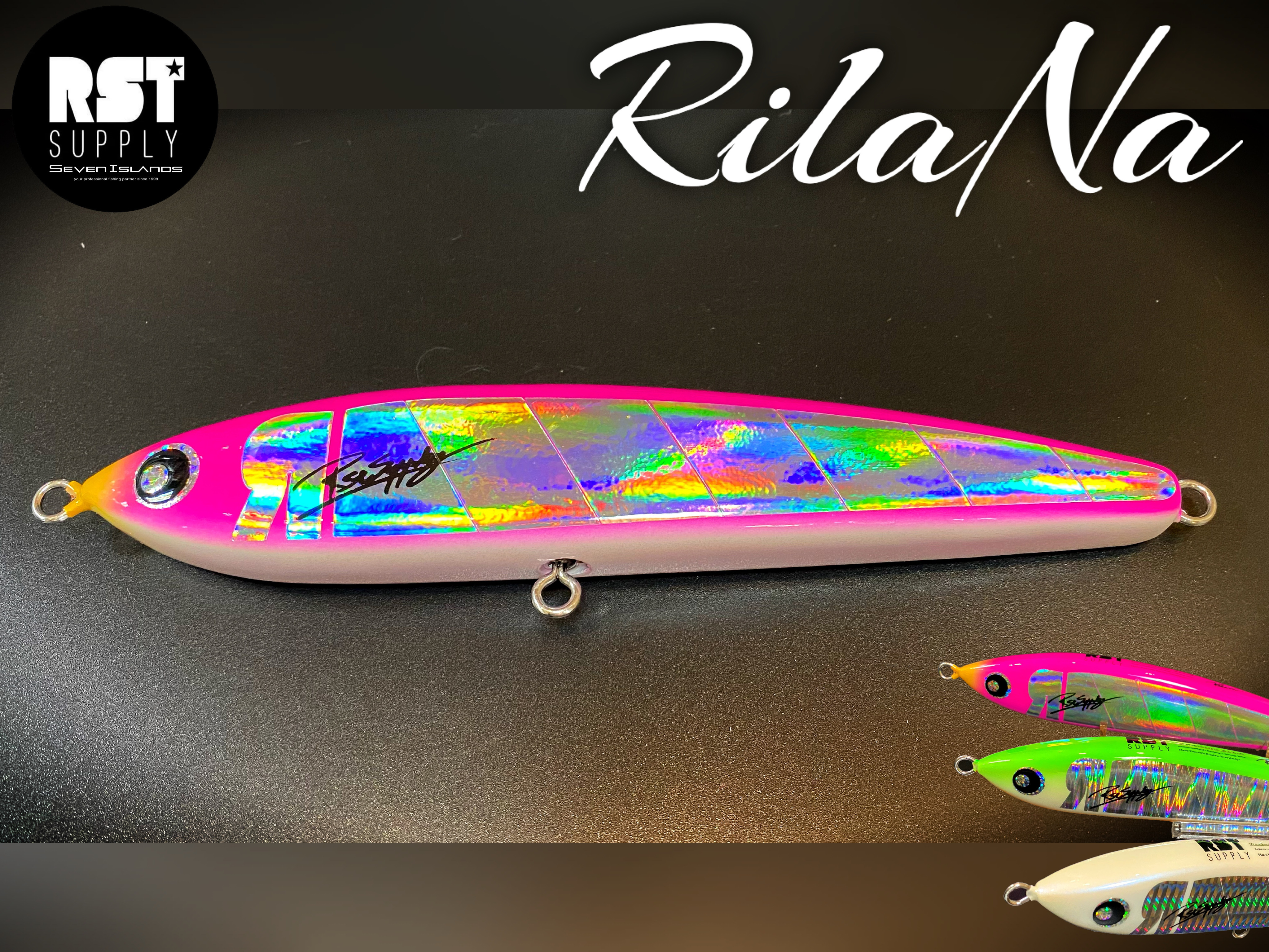 RST SUPPLY RilaNa 180 HAND-MADE CASTING WOODEN LURE 