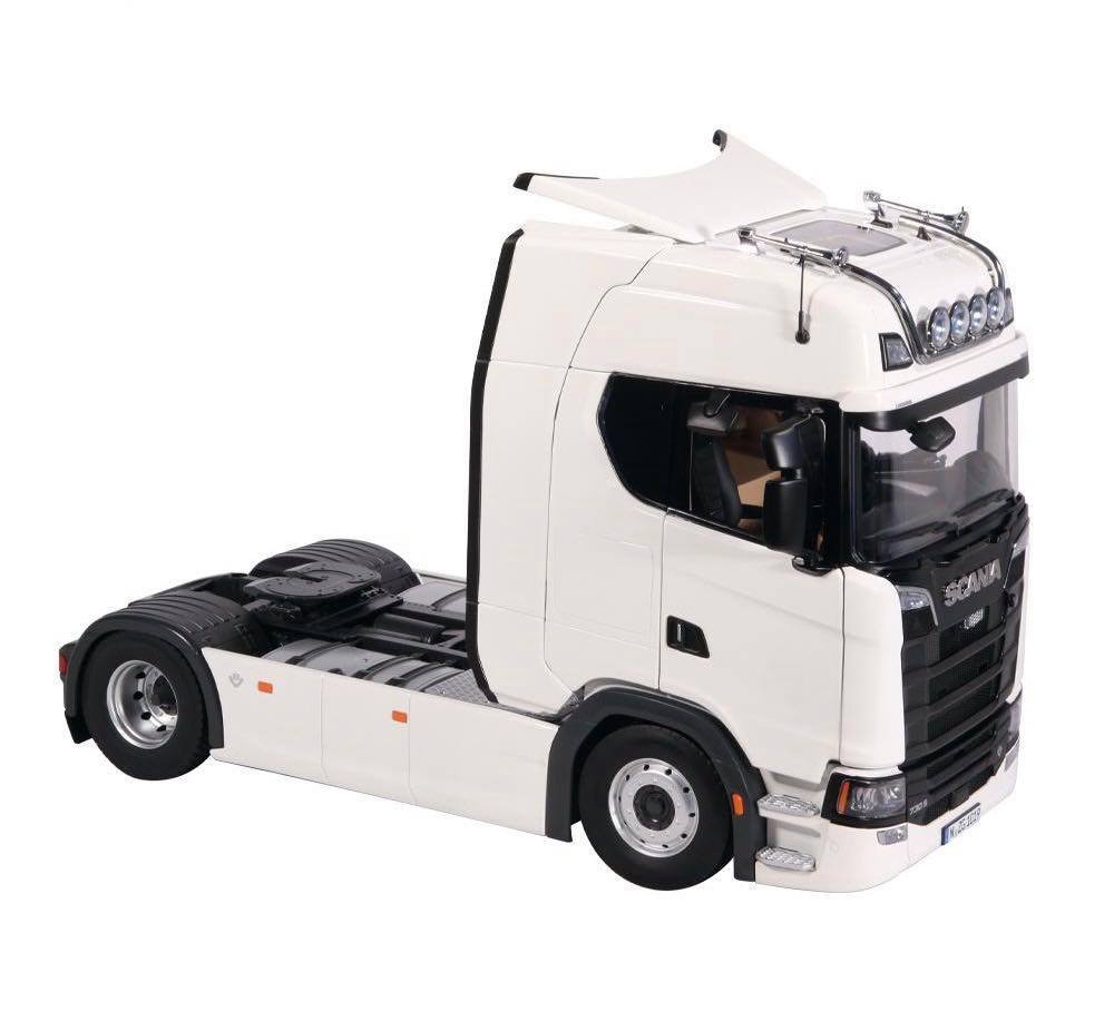 1/18 NZG Scania 730S 4 x 2 貨櫃拖頭 金屬模型(白色) (1019/40)