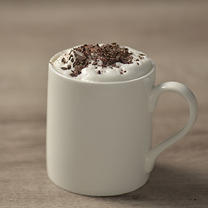 完成時灑上可可粉