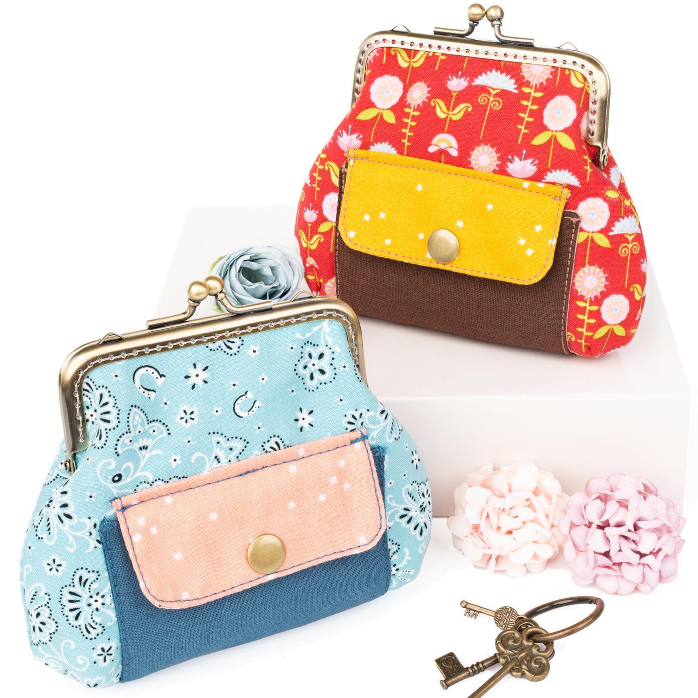 販售原尺寸【紙型】(10公分ㄇ型口金零錢包)