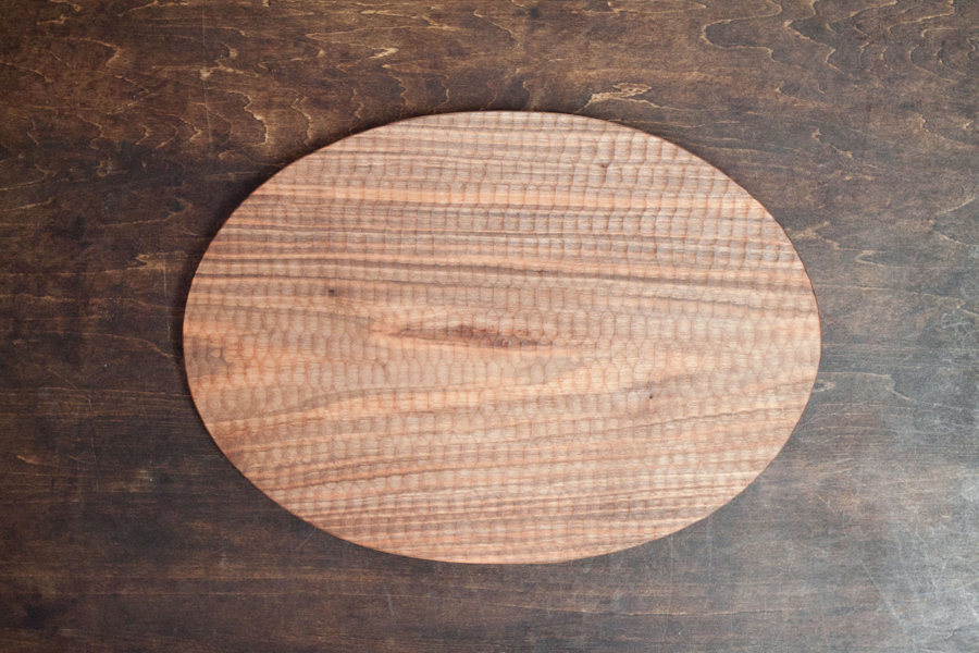 小澤賢一-橢圓托盤 250ｘ350mm