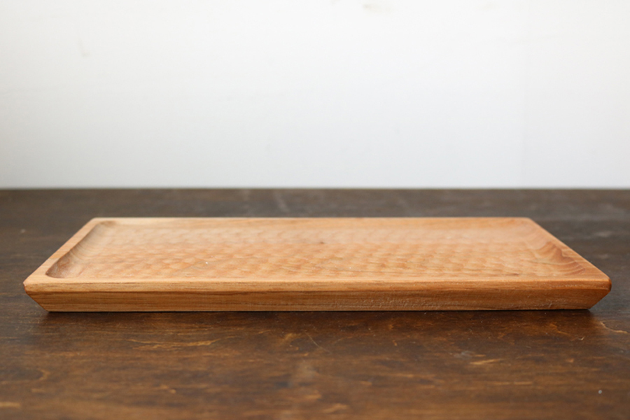 小澤賢一-胡桃木托盤 150x280mm