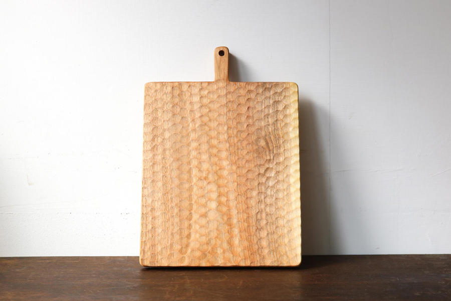小澤賢一-砧板 刻紋 大 230x200