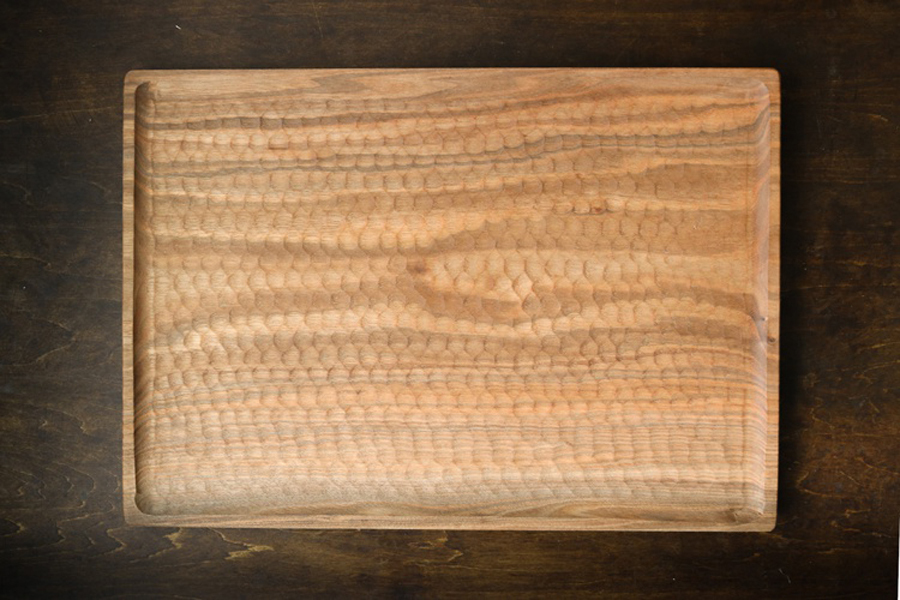 小澤賢一-胡桃木托盤 400x280mm