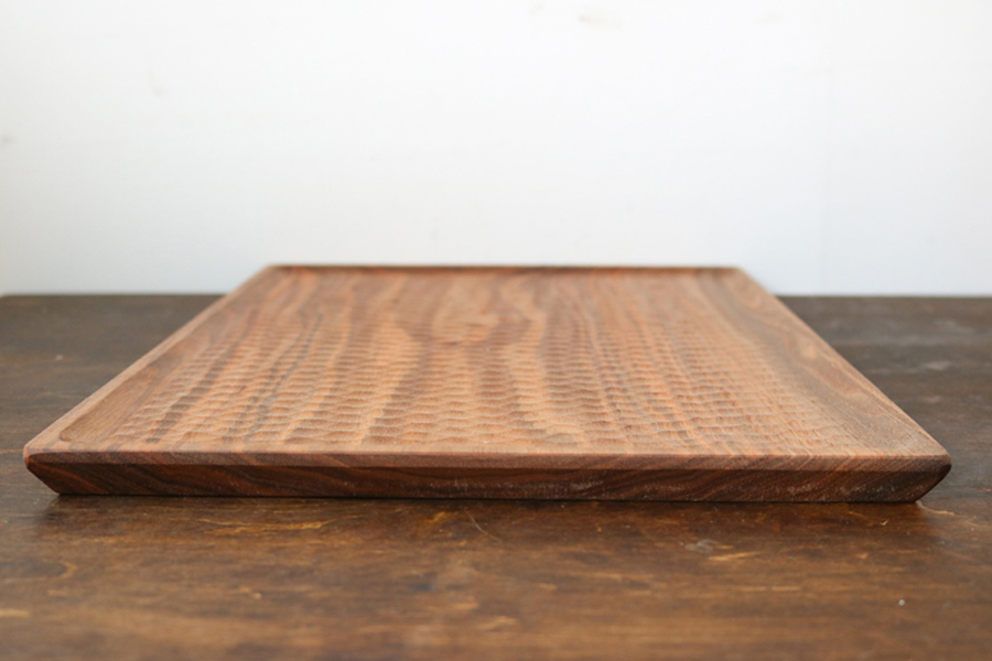 小澤賢一-胡桃木托盤 400x280mm