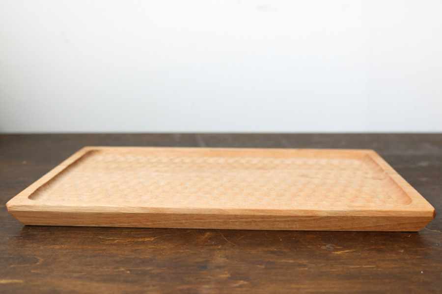 小澤賢一-胡桃木托盤 280x200mm