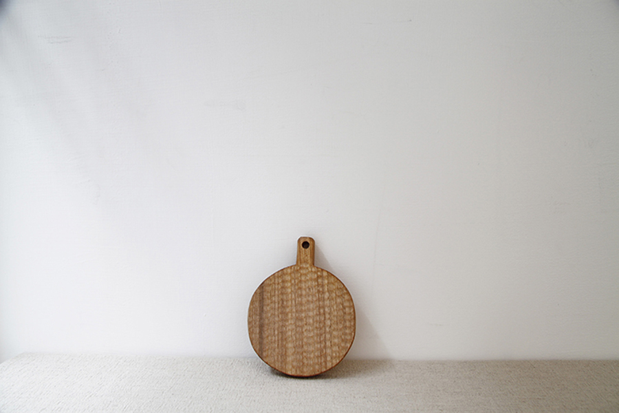 小澤賢一-刻紋砧板 迷你圓形 直徑100mm