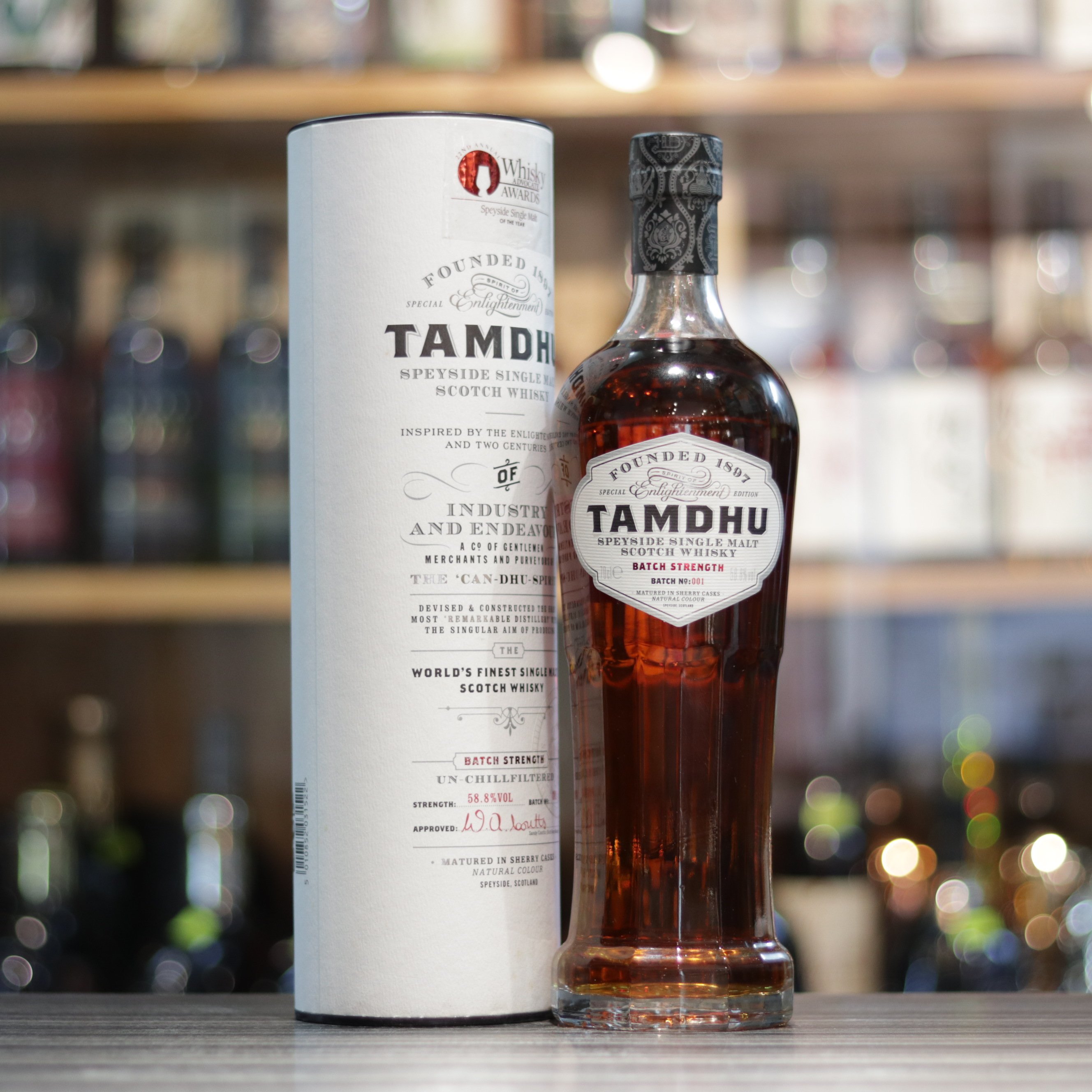 Tamdhu Cask Strength Batch 001 - 70cl/58.8%