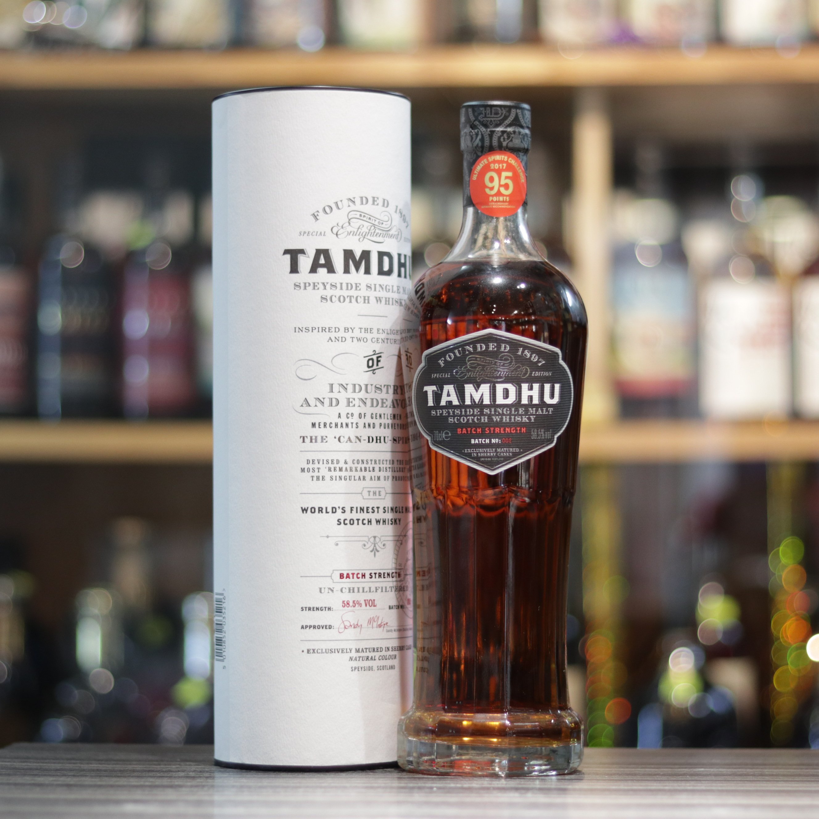 Tamdhu Cask Strength Batch 002 - 70cl/58.5%
