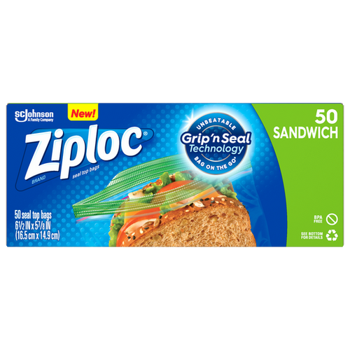Ziploc 50s Sandwich