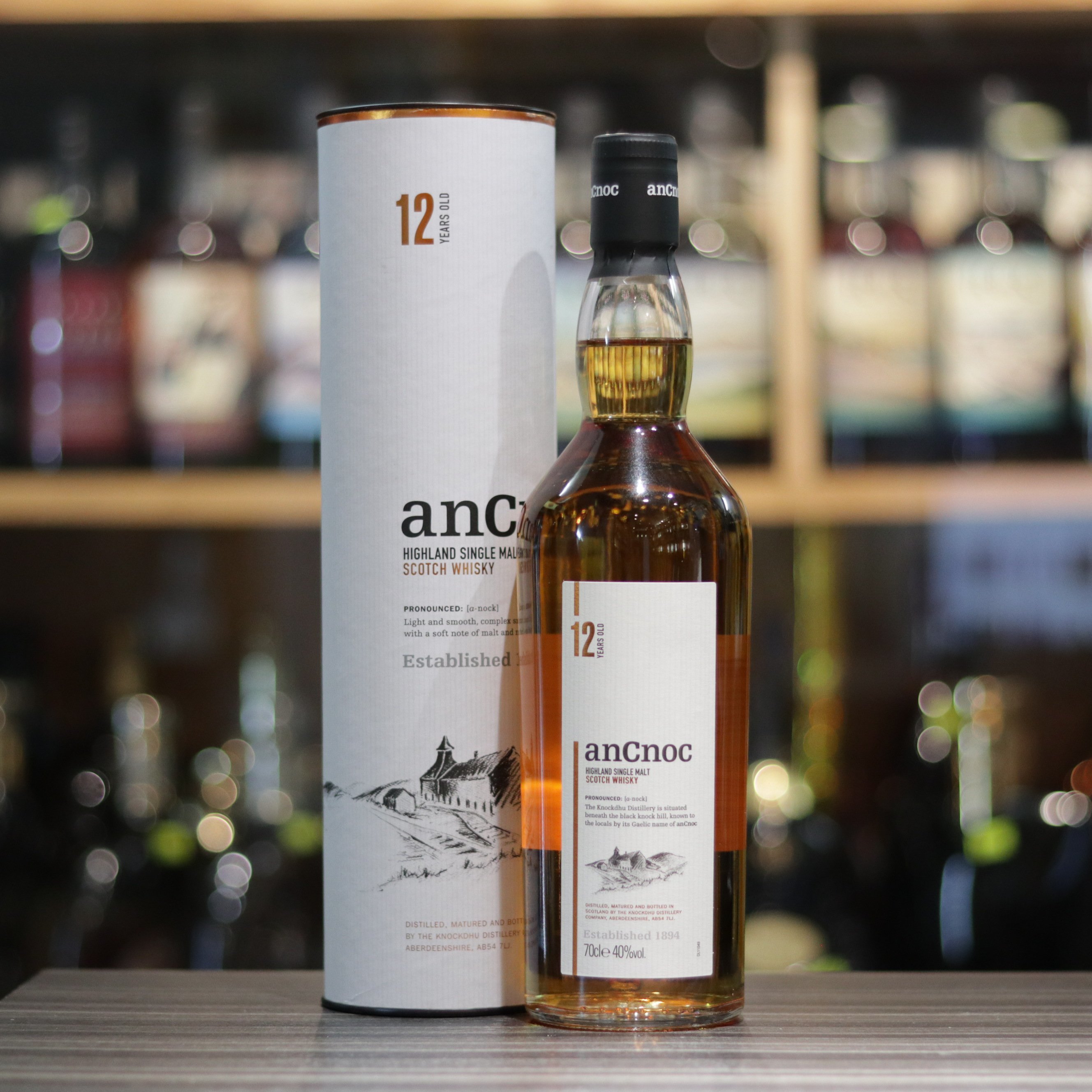 ［値下げ］アンノック AN CNOCオールドボトル 40% 70cl anCnoc 12 Year Old - 70cl/40%