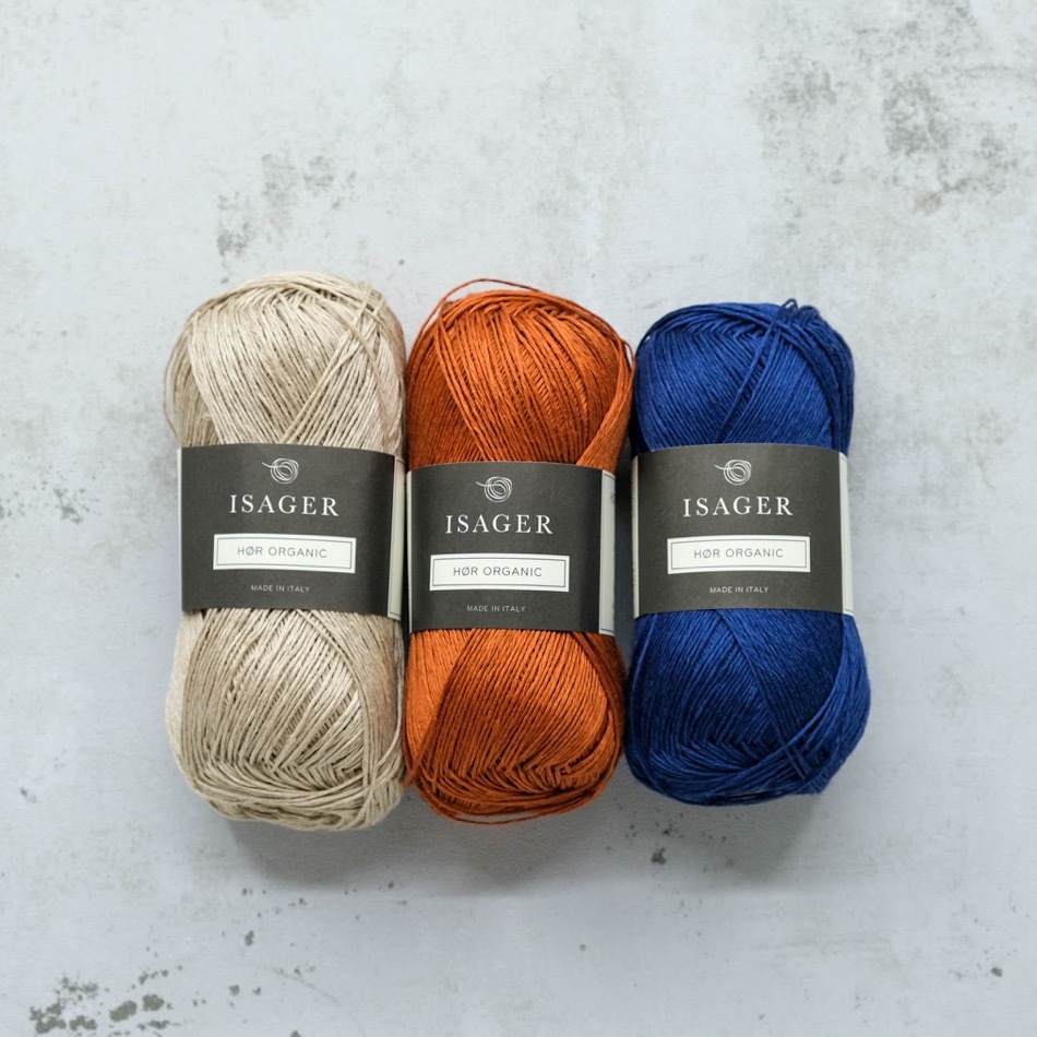 HØR 有機亞麻線 -Isager